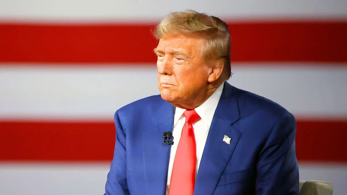 Republican presidential nominee, former U.S. President Donald Trump participates in a Fox News Town Hall with Sean Hannity at the New Holland Arena on September 04, 2024 in Harrisburg, Pennsylvania. Trump and Democratic presidential nominee, U.S. Vice President Kamala Harris continue to campaign across swing states as polls show a tight race prior to next week’s presidential debate in Philadelphia.