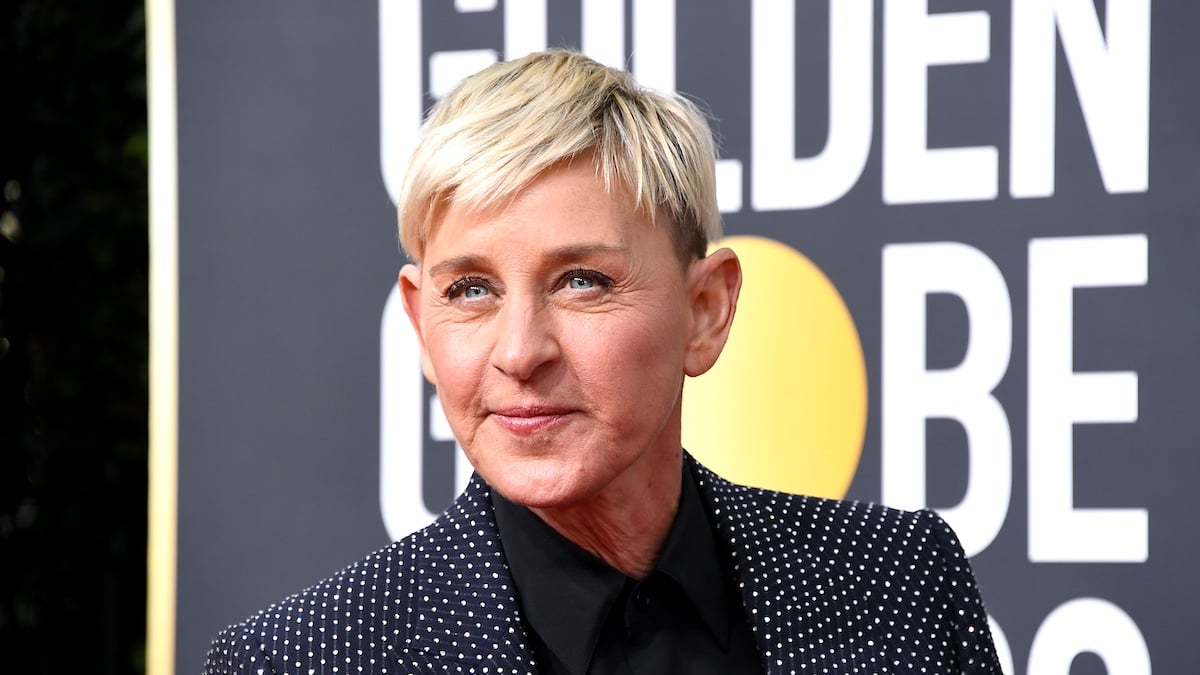 BEVERLY HILLS, CALIFORNIA - JANUARY 05: Ellen DeGeneres attends the 77th Annual Golden Globe Awards at The Beverly Hilton Hotel on January 05, 2020 in Beverly Hills, California.