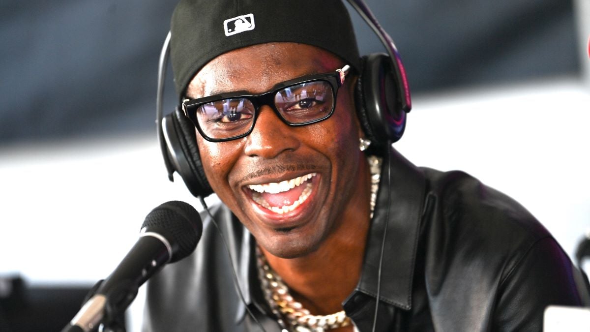 Rapper Young Dolph backstage during day 1 of 2021 ONE Musicfest at Centennial Olympic Park on October 9, 2021 in Atlanta, Georgia. (Photo by Prince Williams/Wireimage)