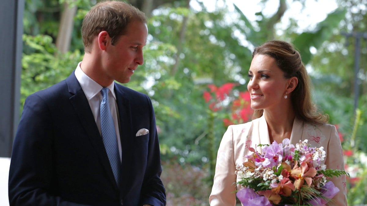 Catherine, Duchess of Cambridge and Prince William, Duke of Cambridge visit Singapore Botanical Gardens on day 1 of their Diamond Jubilee tour on September 11, 2012 in Singapore.