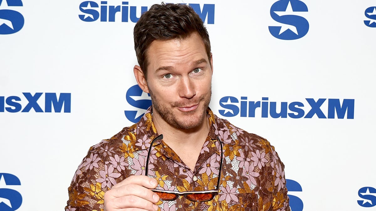 NEW YORK, NEW YORK - MAY 23: Chris Pratt visits SiriusXM at SiriusXM Studios on May 23, 2024 in New York City.