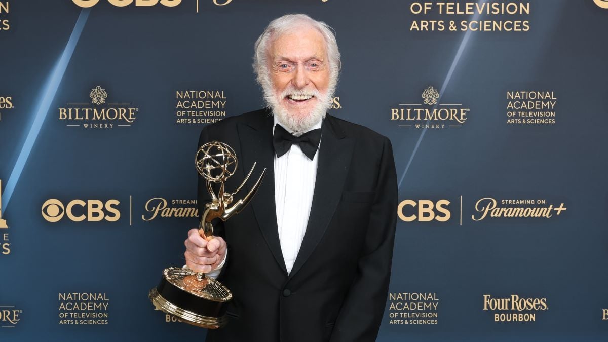 Dick Van Dyke wins Guest Performance in a Daytime Drama Series for "Days of our Lives" at the 51st Annual Daytime Emmys Awards on June 07, 2024 in Los Angeles, California. (Photo by Stewart Cook/Getty Images for NATAS)