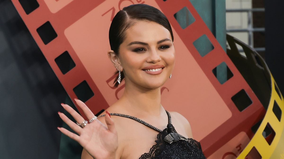 Selena Gomez attends the Season 4 premiere of Hulu's "Only Murders In The Building" at Paramount Studios on August 22, 2024 in Los Angeles, California. (Photo by Kevin Winter/Getty Images)