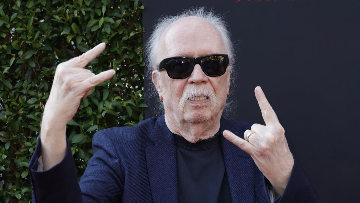 John Carpenter attends the opening night celebration of Halloween Horror Nights at Universal Studios Hollywood on September 05, 2024 in Universal City, California. (Photo by Frazer Harrison/Getty Images)