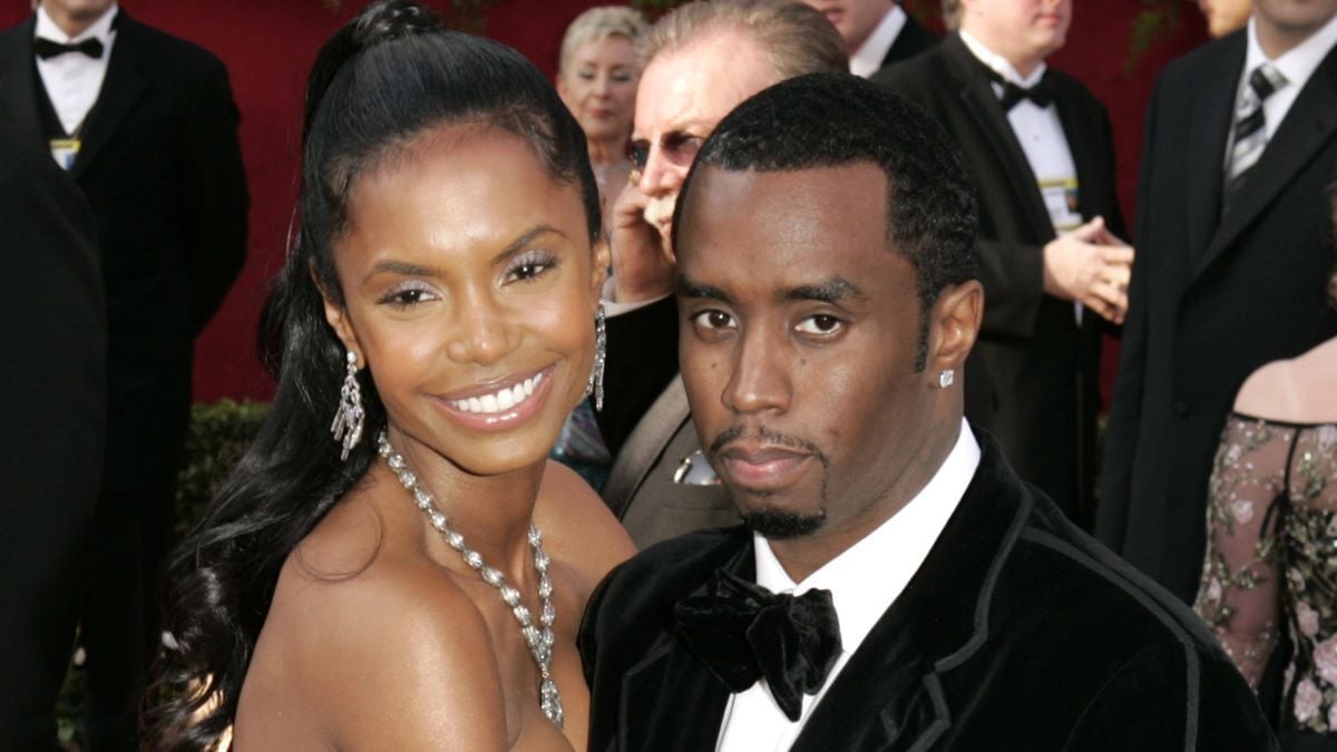 Sean “Diddy” Combs and Kim Porter