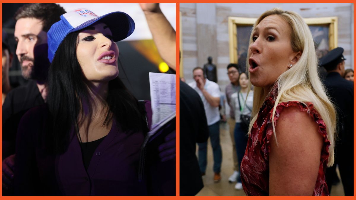 Laura Loomer and Marjorie Taylor Greene