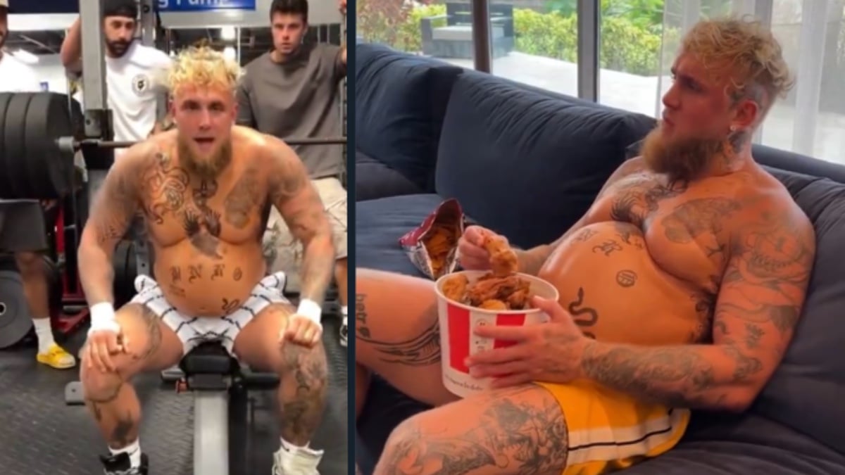 'Congrats, when's the baby shower?': Jake Paul shared an unexpected workout video and now everyone's asking if he's pregnant