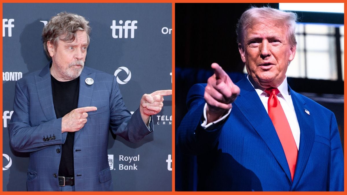 Mark Hamill attends the premiere of The Wild Robot during the 2024 Toronto International Film Festival and Donald Trump addresses the Economic Club of New York