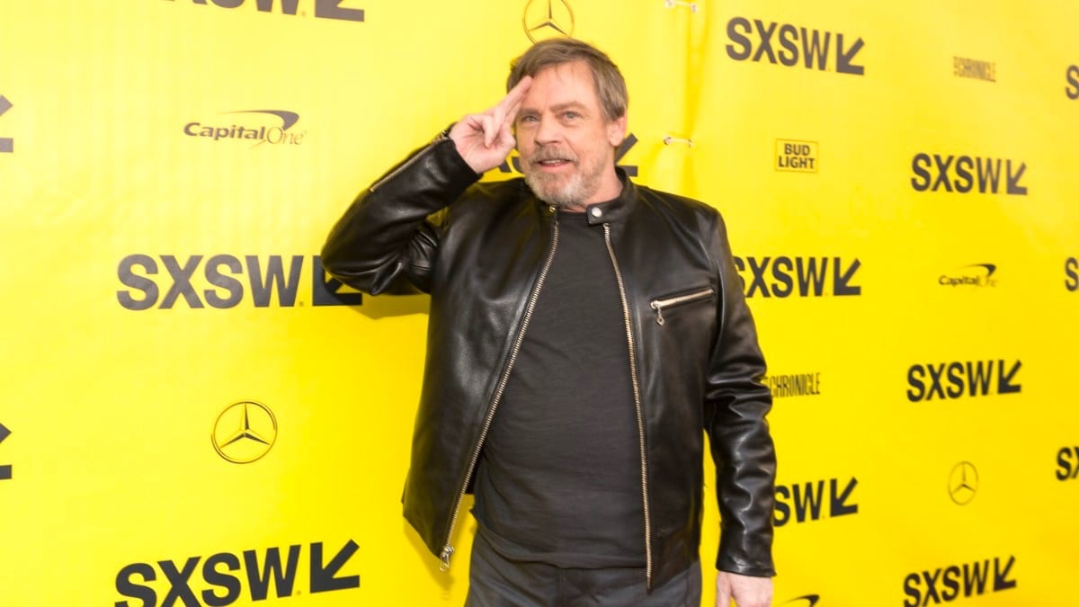 Mark Hamill walks the red carpet at the SXSW Film premiere of 'The Director and The Jedi'