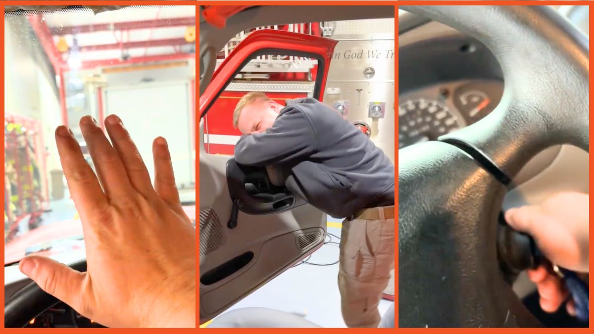 ‘It’s a push to start now’: Hapless handymen fit their car with a new radio, and somehow break the laws of mechanics in the process