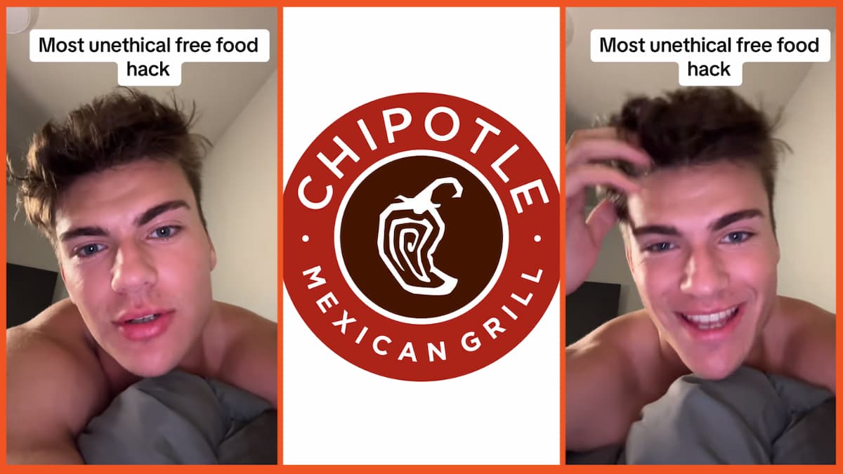 Cristian.Lager on TikTok and Chipotle Logo