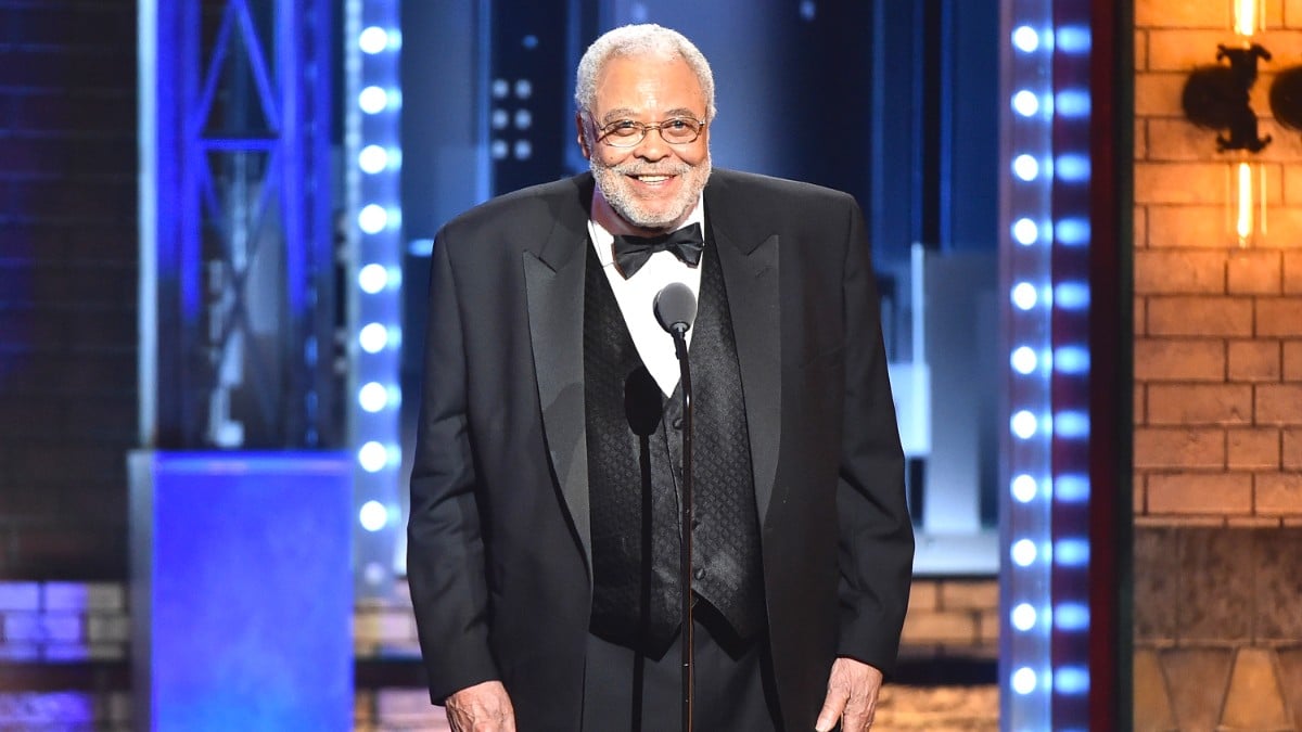 ames Earl Jones accepts the Special Tony Award for Lifetime Achievement in the Theatre onstage during the 2017 Tony Awards