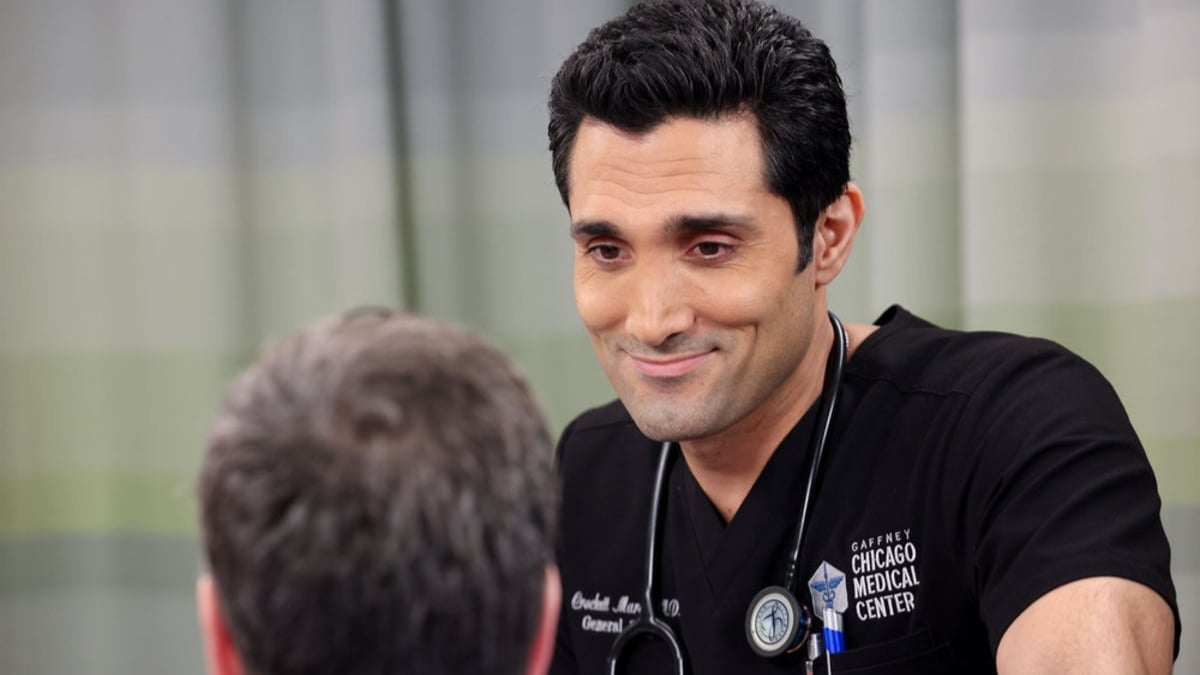 Dominic Rains as Dr. Crockett Marcell on Chicago Med