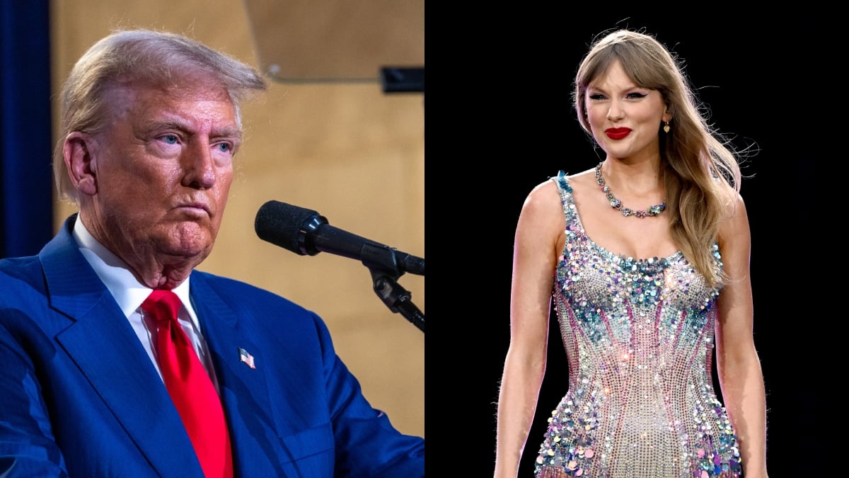 Donald Trump Taylor Swift Getty