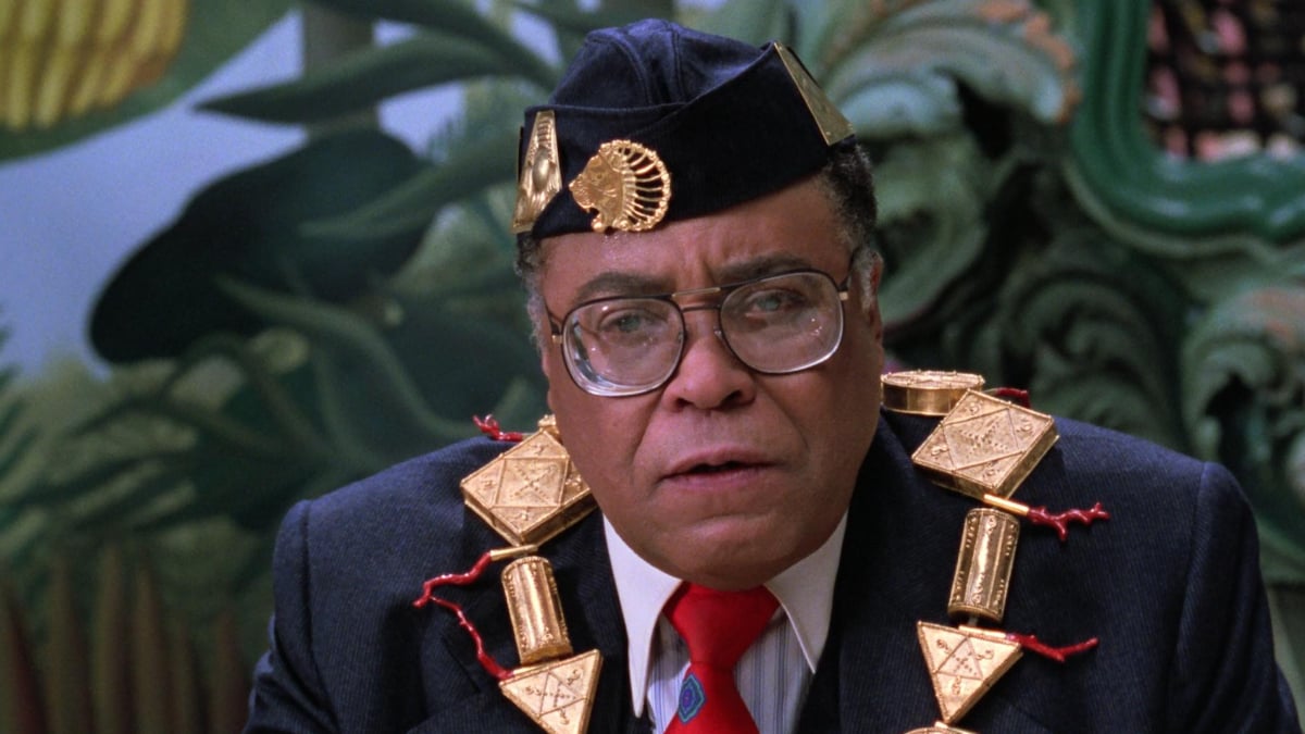 James Earl Jones as King Jaffe Joffer in Coming to America