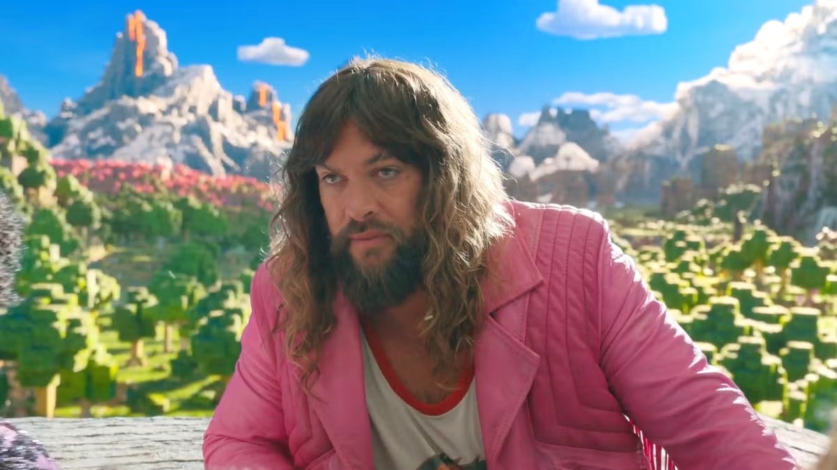 Jason Momoa in A Minecraft Movie