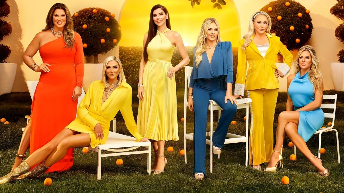 The cast of season 18 of The Real Housewives of Orange County