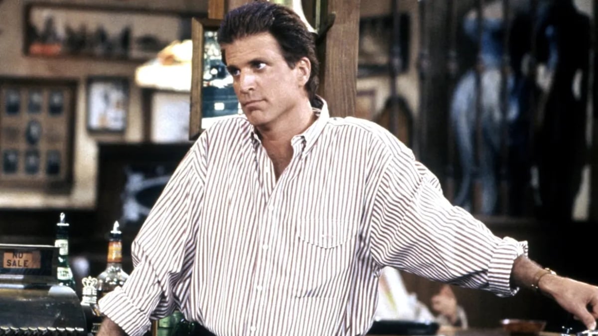 Ted Danson nel ruolo di Sam Malone in Cheers