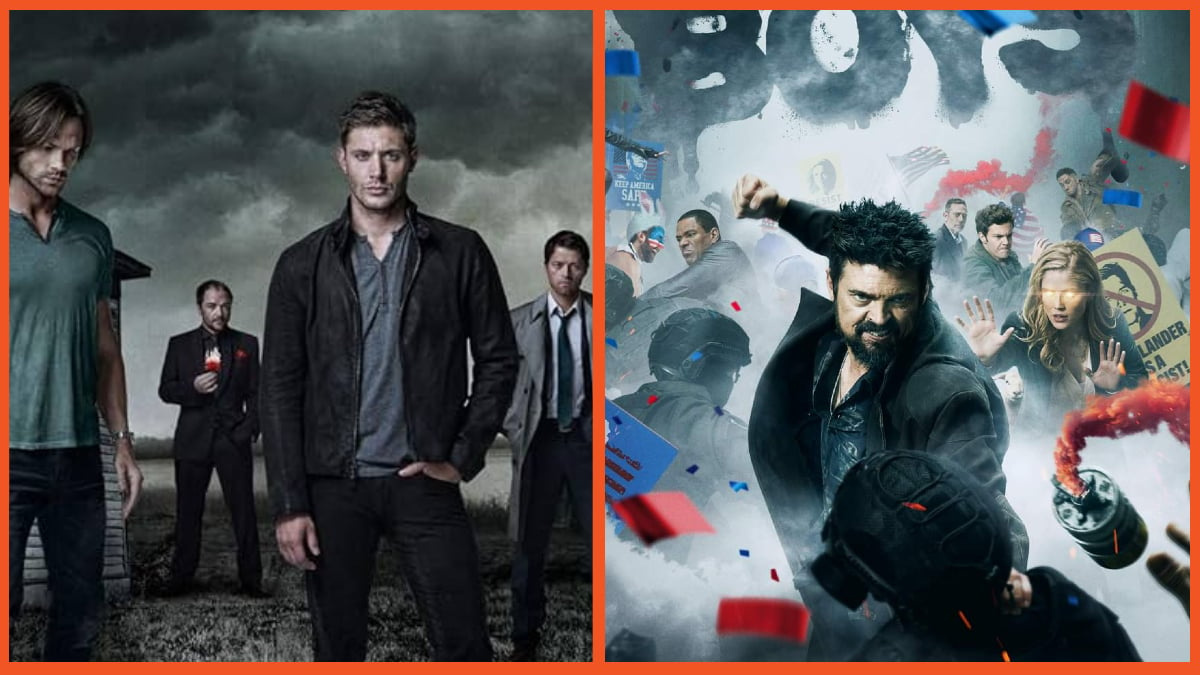 Supernatural and The Boys official posters