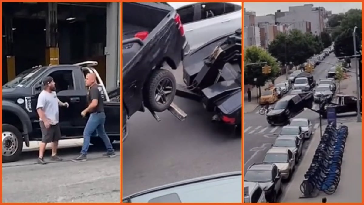 Tow truck incident