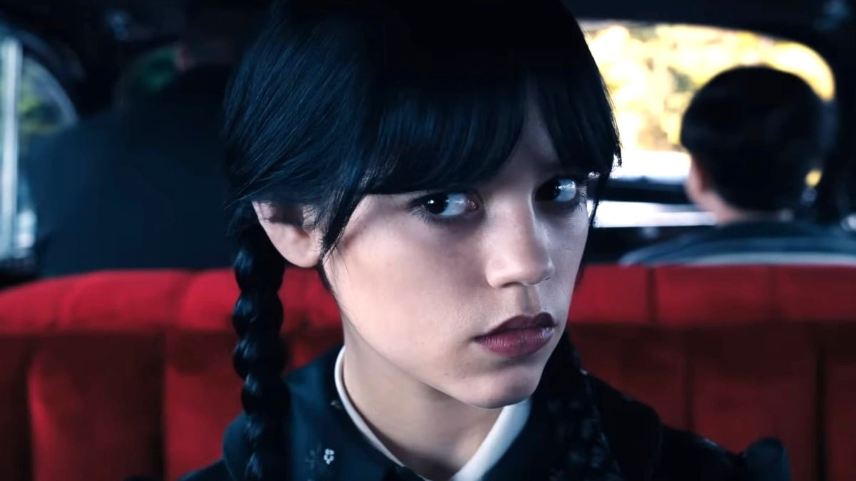 Jenna Ortega as Wednesday Addams in Wednesday