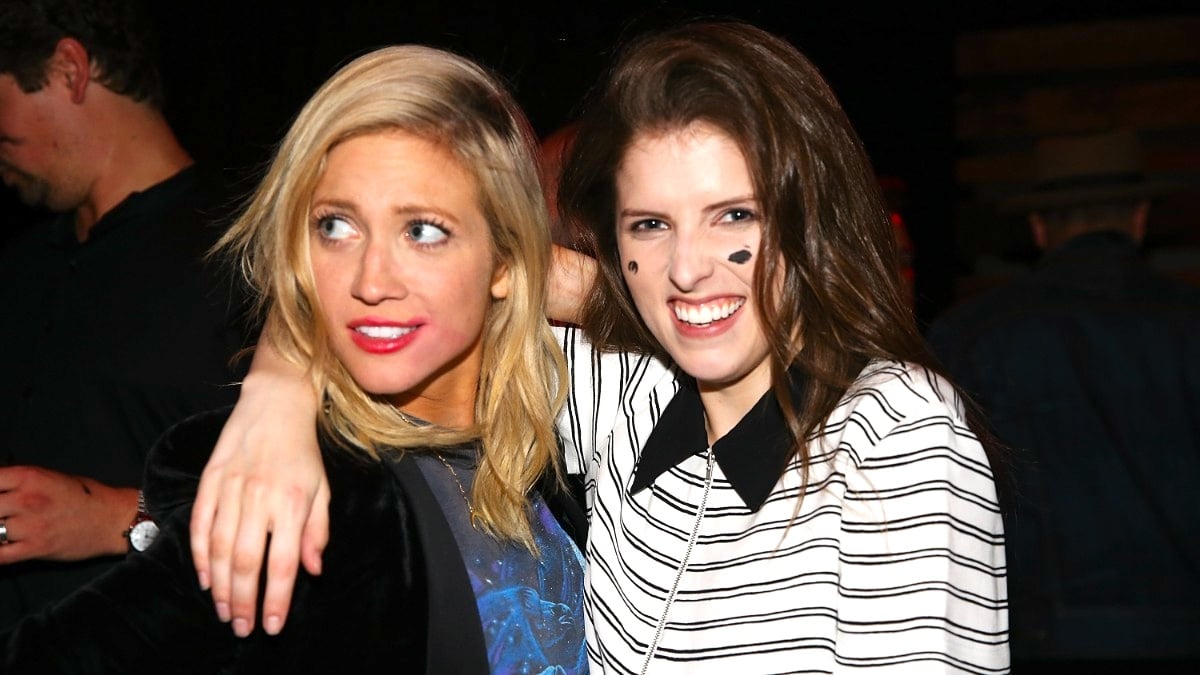 Actresses Brittany Snow and Anna Kendrick attend CreepLA launch of Entry at Imperial Arts Studios