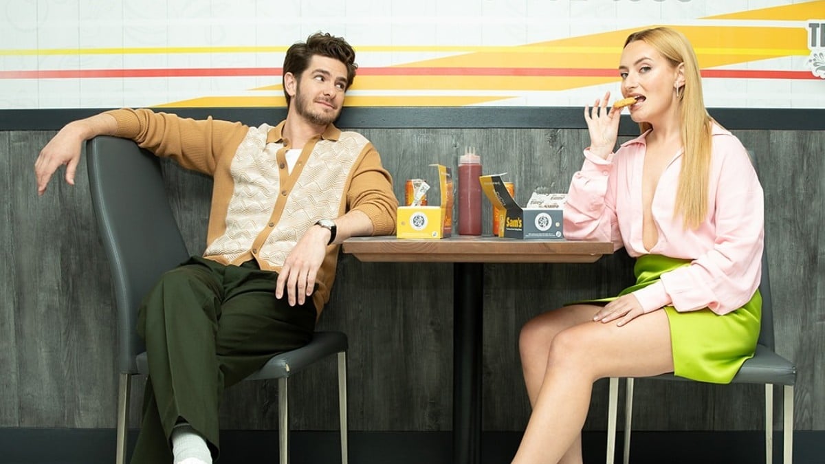 Andrew Garfield appears on the interview show, Chicken Shop Date