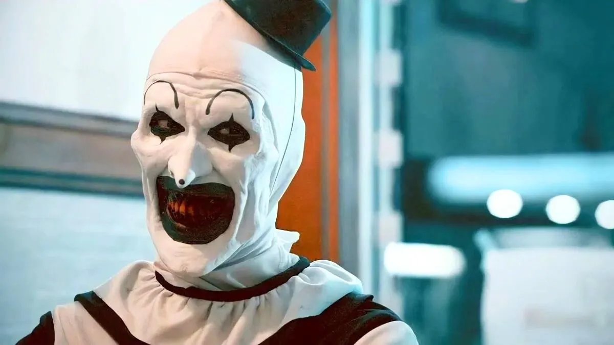 David Howard Thornton as Art the Clown from the Terrifier franchise