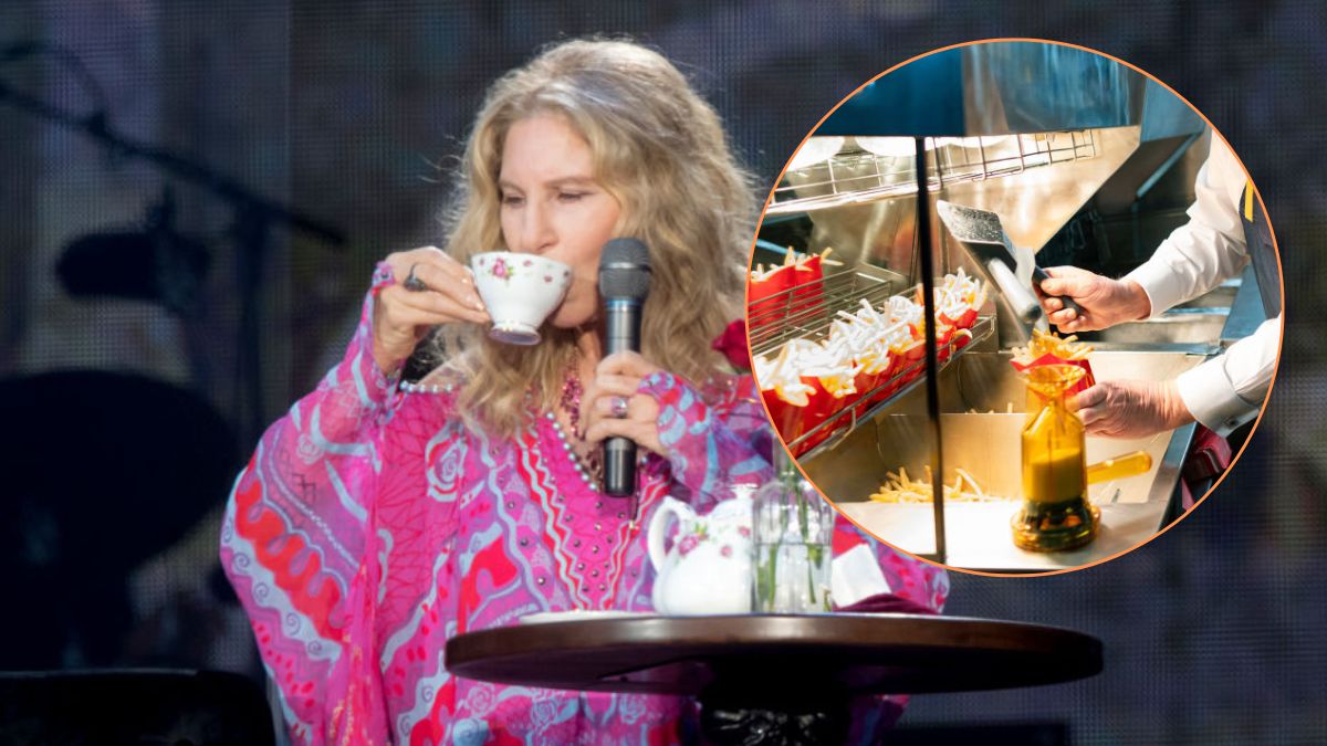 LONDON, ENGLAND - JULY 07: Barbra Streisand performs during Barclaycard Presents British Summer Time Hyde Park at Hyde Park on July 07, 2019 in London, England. (Photo by Dave J Hogan/Getty Images for ABA) FEASTERVILLE-TREVOSE, PENNSYLVANIA - OCTOBER 20: Republican presidential nominee, former U.S. President Donald Trump works behind the counter during a campaign event at McDonald's restaurant on October 20, 2024 in Feasterville-Trevose, Pennsylvania. Trump is campaigning the entire day in the state of Pennsylvania. Trump and Democratic presidential nominee Vice President Kamala Harris continue to campaign in battleground swing states ahead of the November 5th election. (Photo by Doug Mills-Pool/Getty Images)