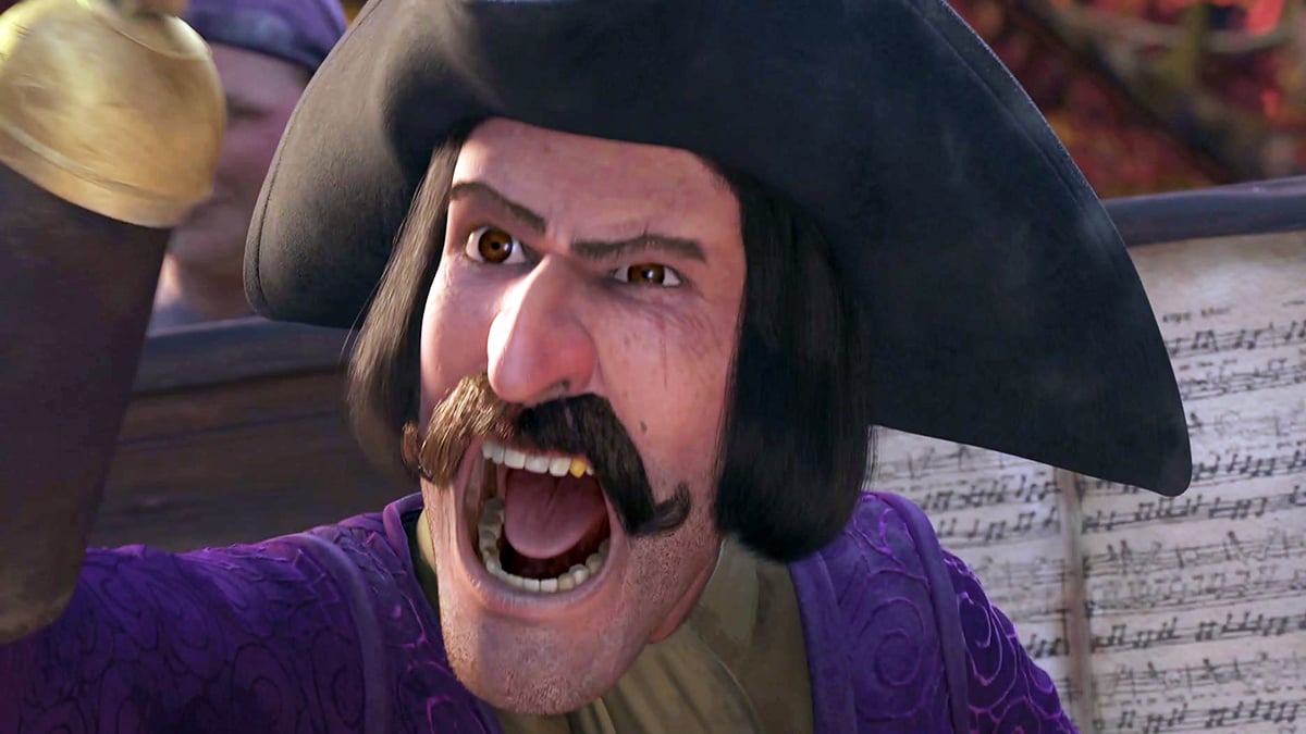 Captain Hook in Shrek