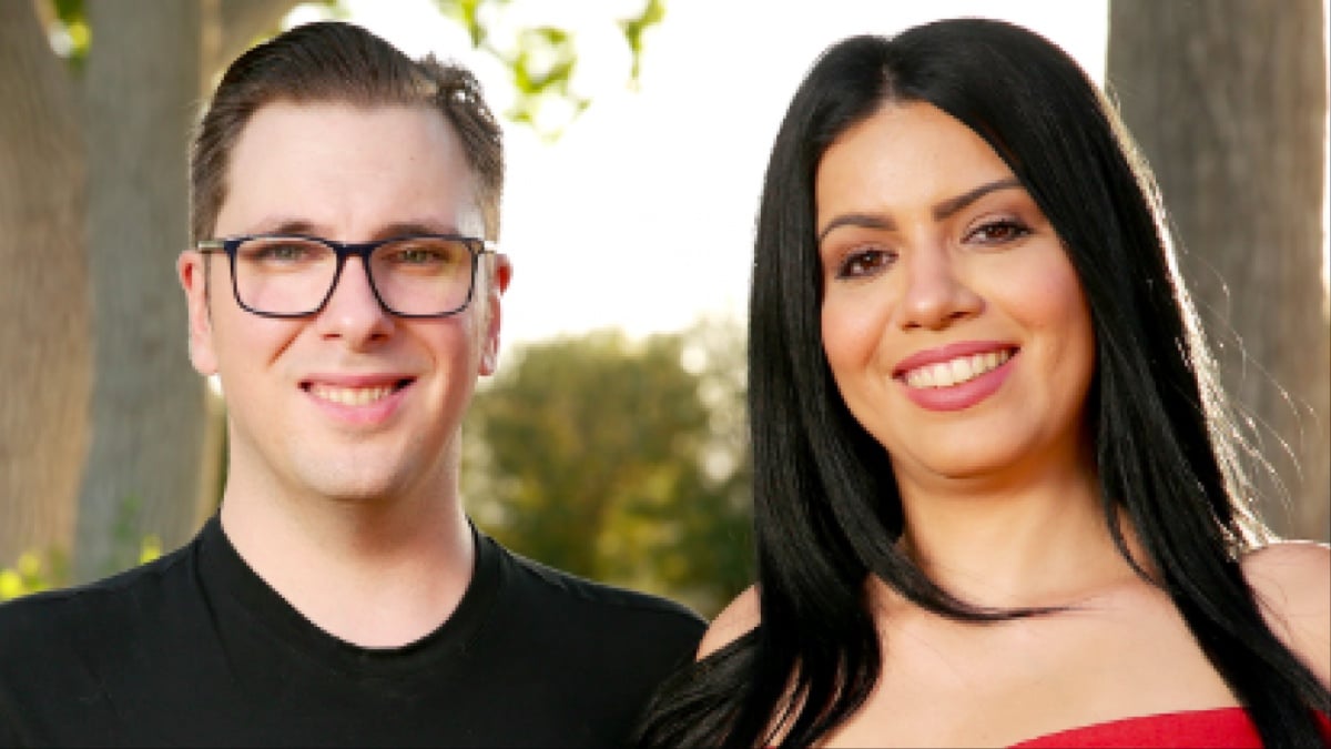 Colt and Larissa pose together for '90 Day Fiancé'