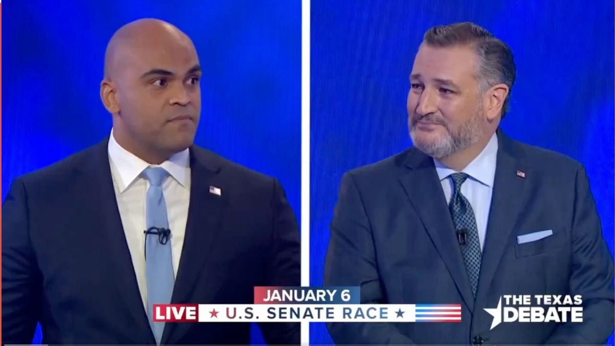 Ted Cruz and Colin Allred