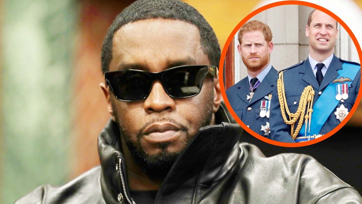 Diddy obsessed with Prince William and Prince Harry