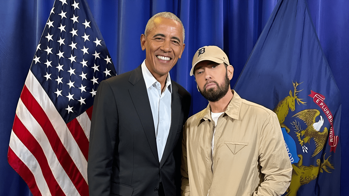 Eminem and Barack Obama