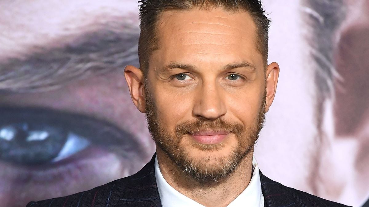 Tom Hardy arrives at the Premiere Of Columbia Pictures' "Venom" at Regency Village Theatre on October 1, 2018 in Westwood, California. (Photo by Steve Granitz/WireImage)