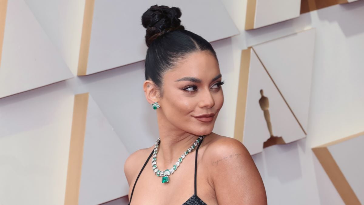 Vanessa Hudgens attends the 94th Annual Academy Awards at Hollywood and Highland on March 27, 2022 in Hollywood, California. (Photo by David Livingston/Getty Images)