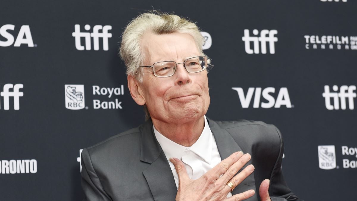 Stephen King attends the premiere of "The Life of Chuck" during the 2024 Toronto International Film Festival at Princess of Wales Theatre on September 06, 2024 in Toronto, Ontario. (Photo by Olivia Wong/Getty Images)