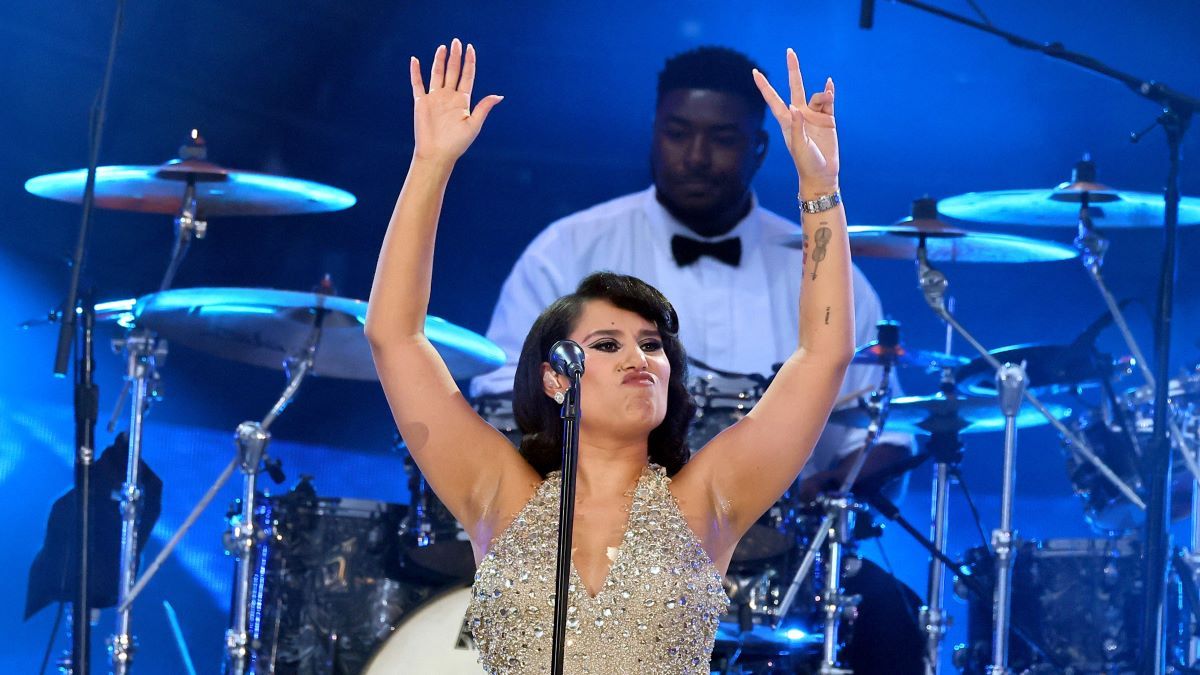 RAYE performs onstage during the Global Citizen Festival 2024 in Central Park on September 28, 2024 in New York City. (Photo by Theo Wargo/Getty Images for Global Citizen)