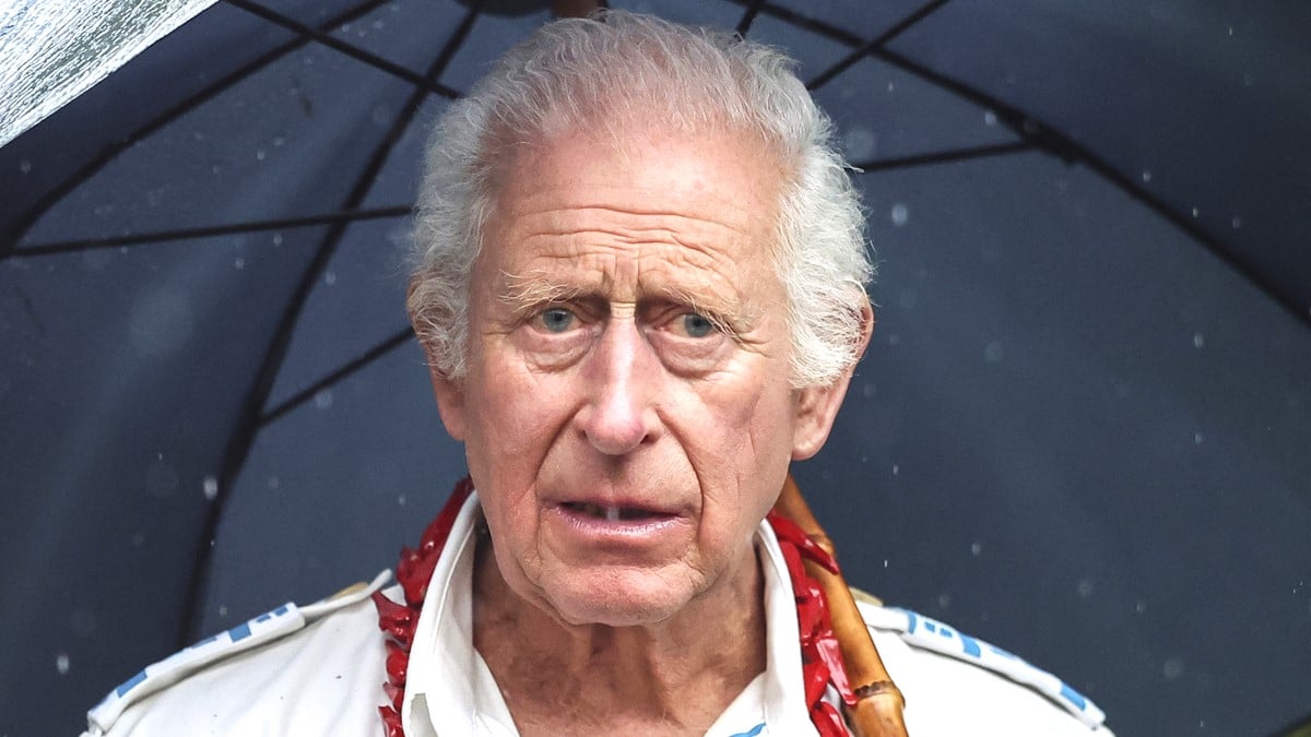 King Charles III visits O Le Pupu-Pue National Park, the nation's oldest park, on October 24, 2024 in Samoa.