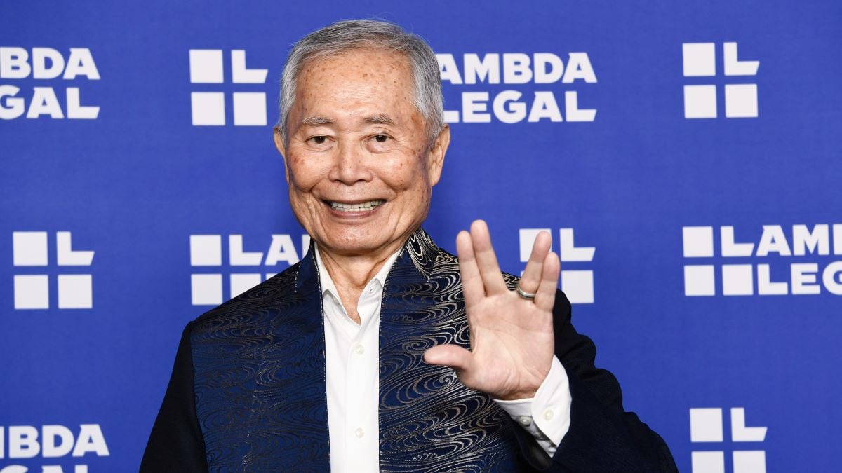 Honoree George Takei attends the Lambda Legal West Coast Liberty Awards Honoring Dylan Mulvaney and George Takei at The Lot at Formosa on October 24, 2024 in West Hollywood, California. (Photo by Chelsea Guglielmino/Getty Images for Lambda Legal)