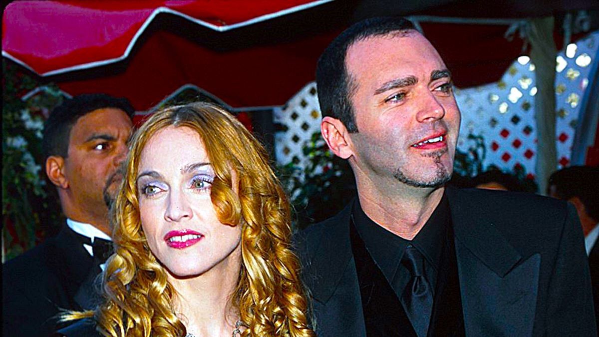 Madonna and her brother, Christopher Ciccone