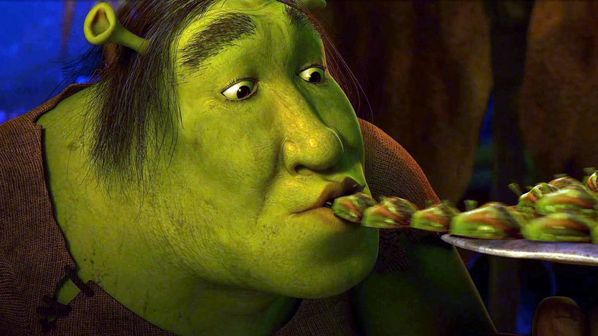 Gretched eating in Shrek Forever After