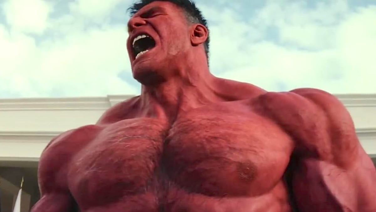 Harrison Ford as Red Hulk in Captain America Brave New World