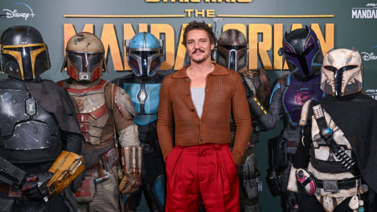 Pedro Pascal in London for ‘Mandalorian’ 2023