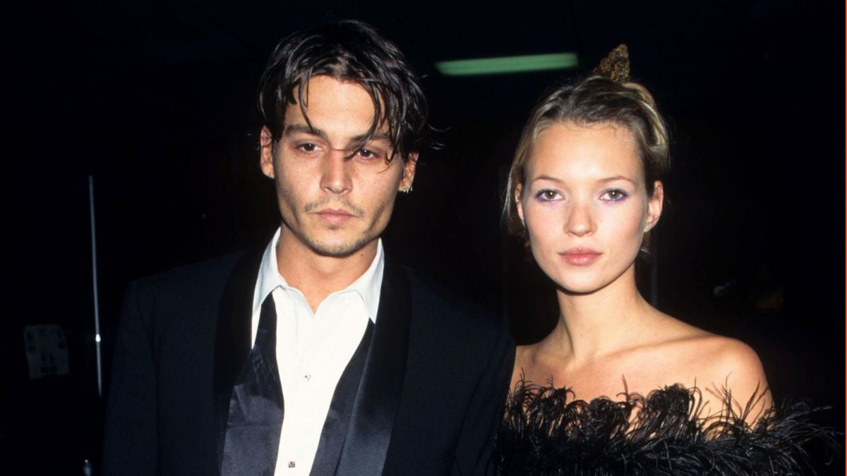 Johnny Depp and Kate Moss in the 90s