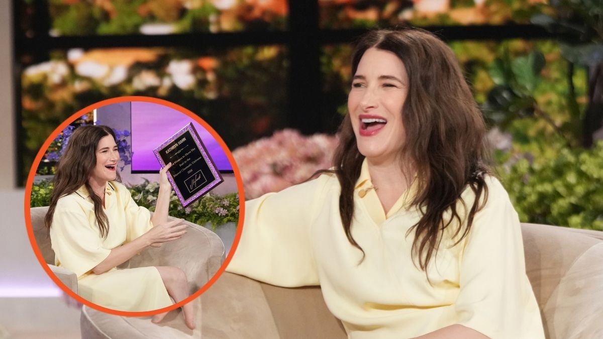 Kathryn Hahn appears on The Jennifer Hudson Show airing on October 28, 2024 in Burbank, California.