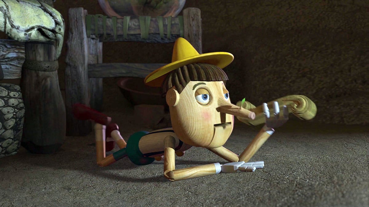 Pinocchio in Shrek 2