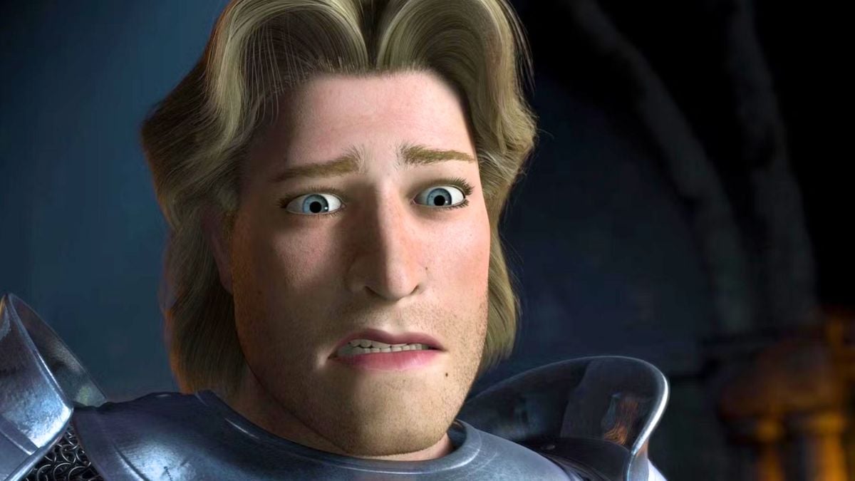 Prince Charming in Shrek looking confused