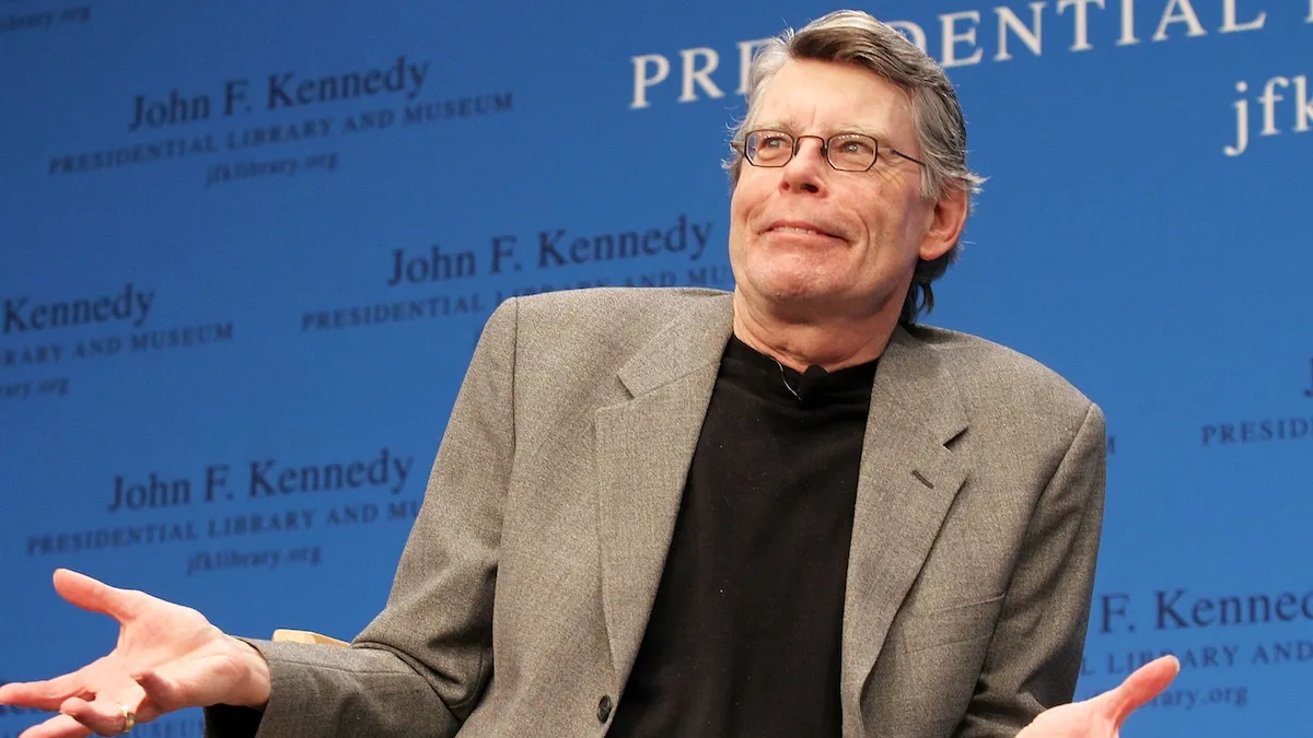 Stephen King reads from his new fiction novel "11/22/63: A Novel" during the "Kennedy Library Forum Series" at The John F. Kennedy Presidential Library and Museum