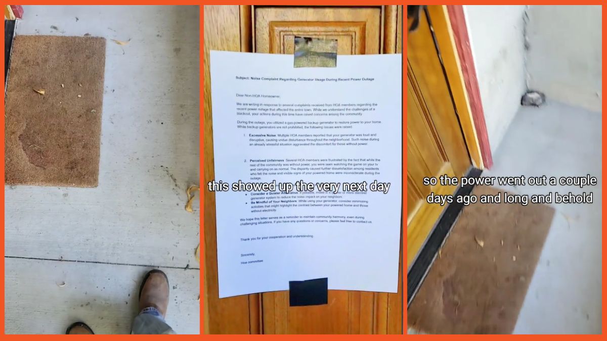 'Perceived unfairness': Jealous HOA goes after non-HOA home for daring to have a good time during a blackout